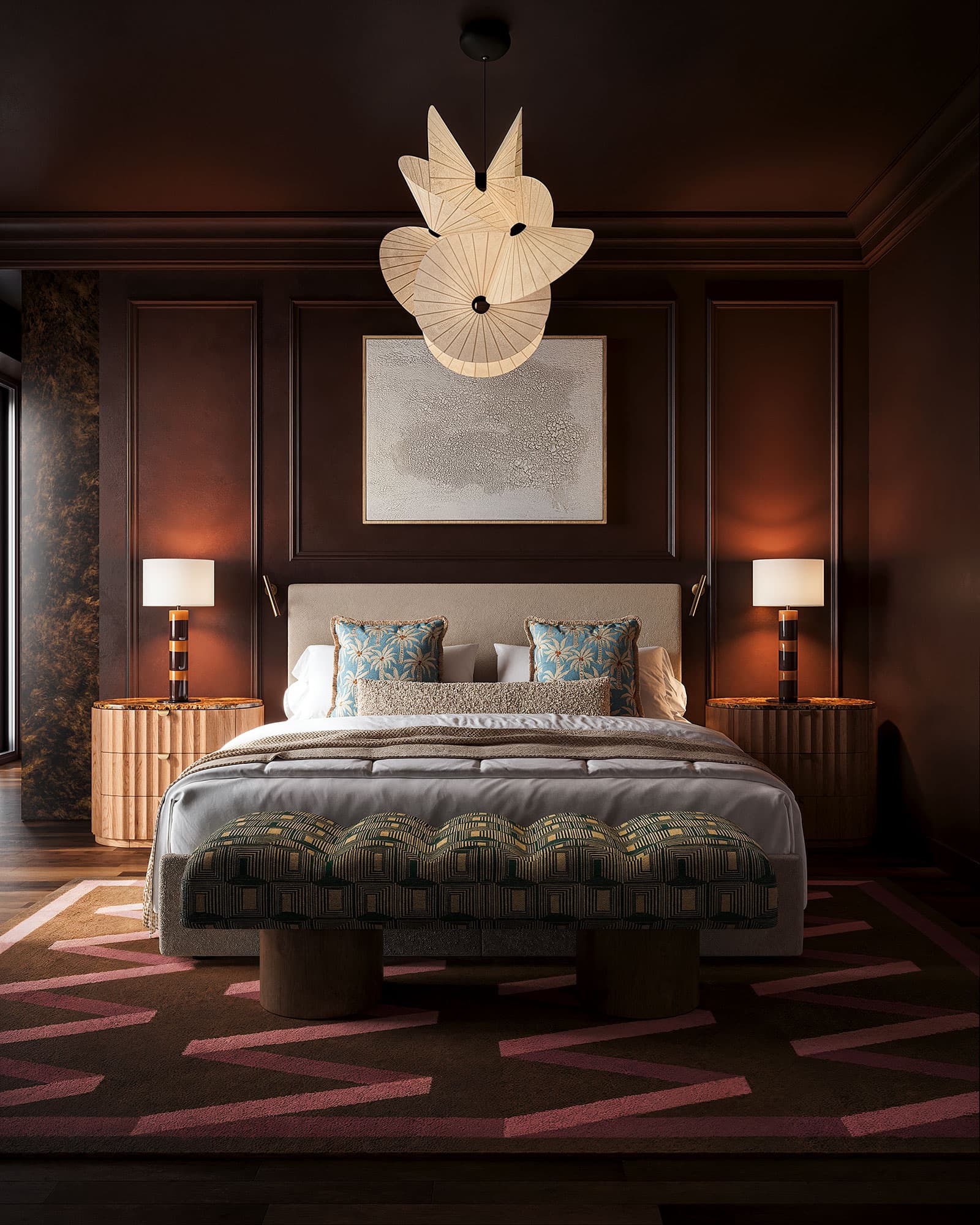 Berlin Bedroom - Interior design project by House of Nuances