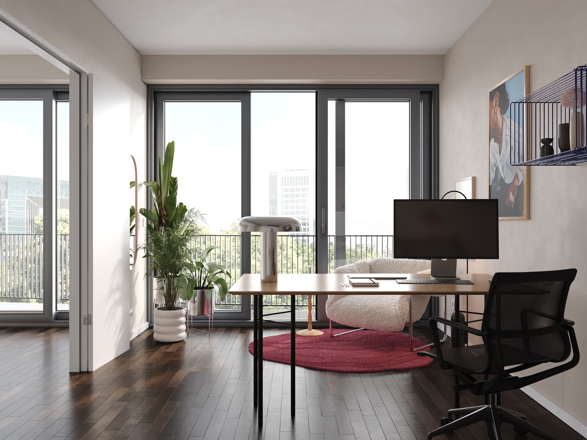 Berlin Home Office - Interior design project by House of Nuances
