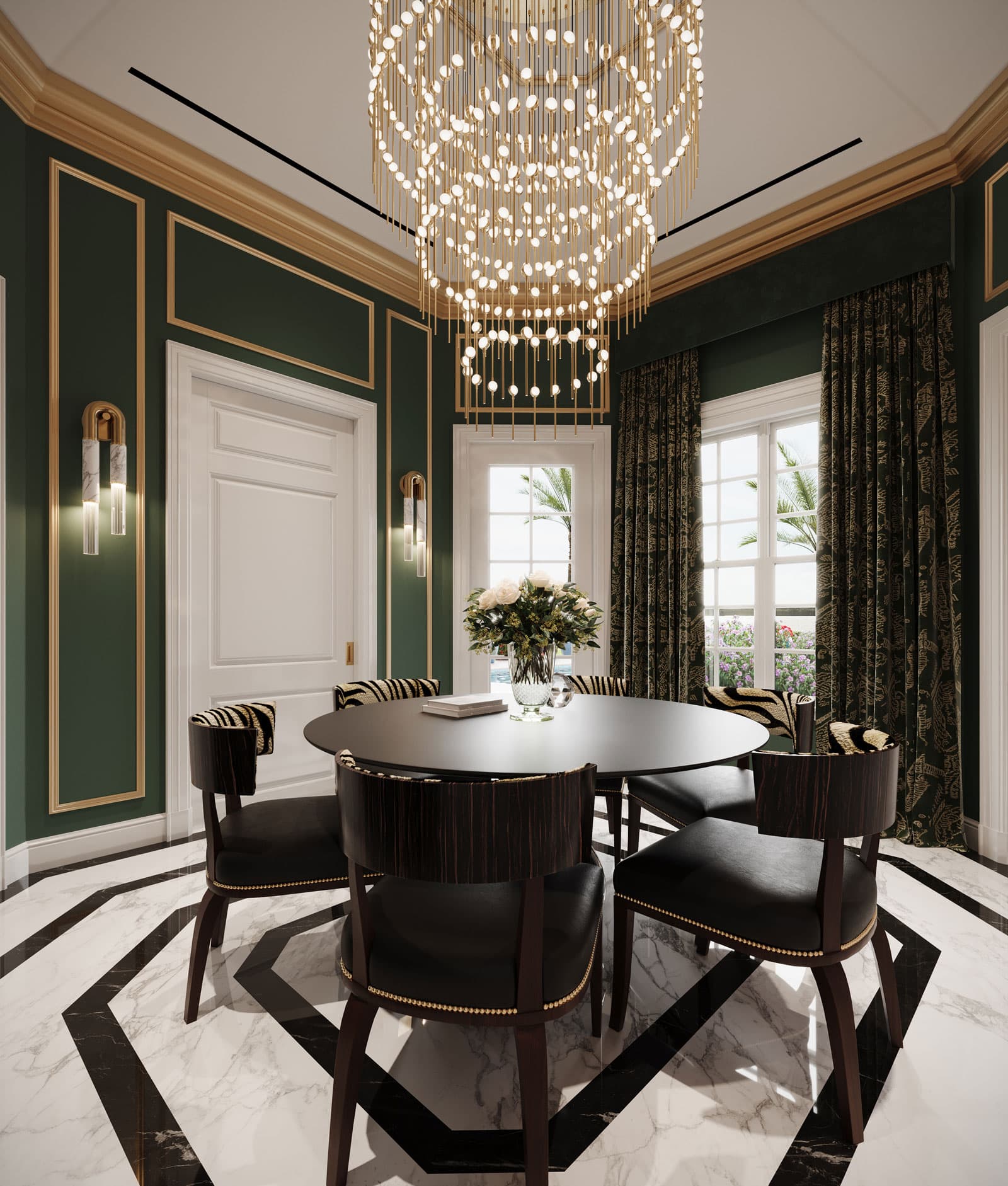 Rolex Inspired Poker Game Room - Game Room