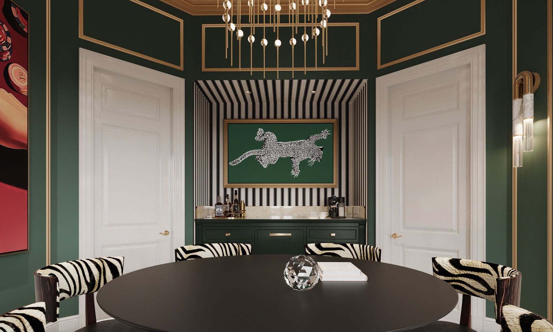 Rolex Inspired Poker Game Room - Game Room