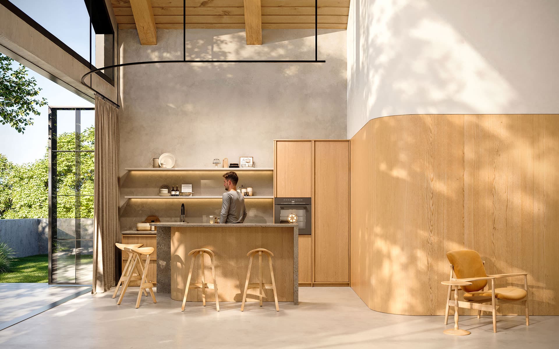 Scandinavian Interior Design Kitchen Wood - House of Culture