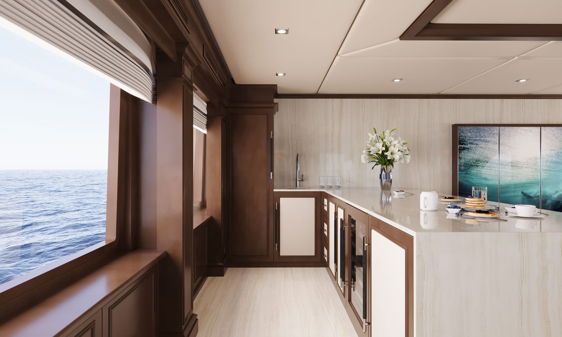 Mirabella Yacht - Interior design project by House of Nuances