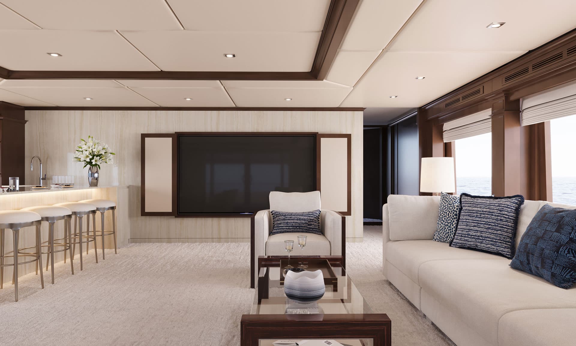 Mirabella Yacht Interior Design - Mirabella Yacht