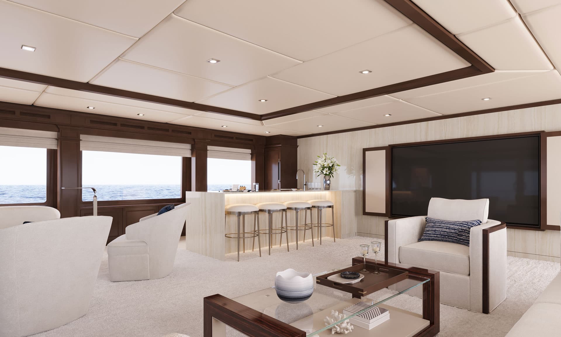 Mirabella Yacht Interior Design - Mirabella Yacht