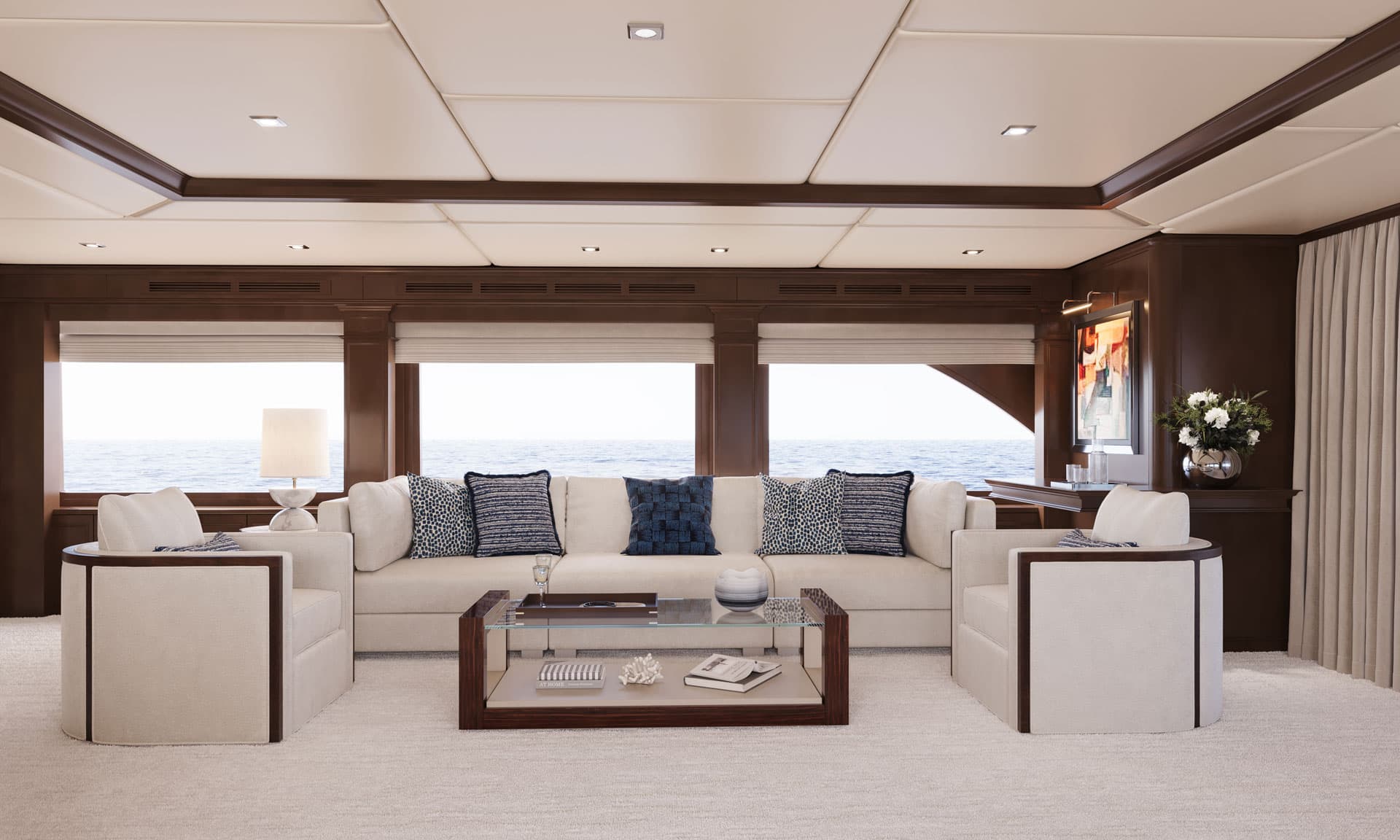Mirabella Yacht Interior Design - Mirabella Yacht