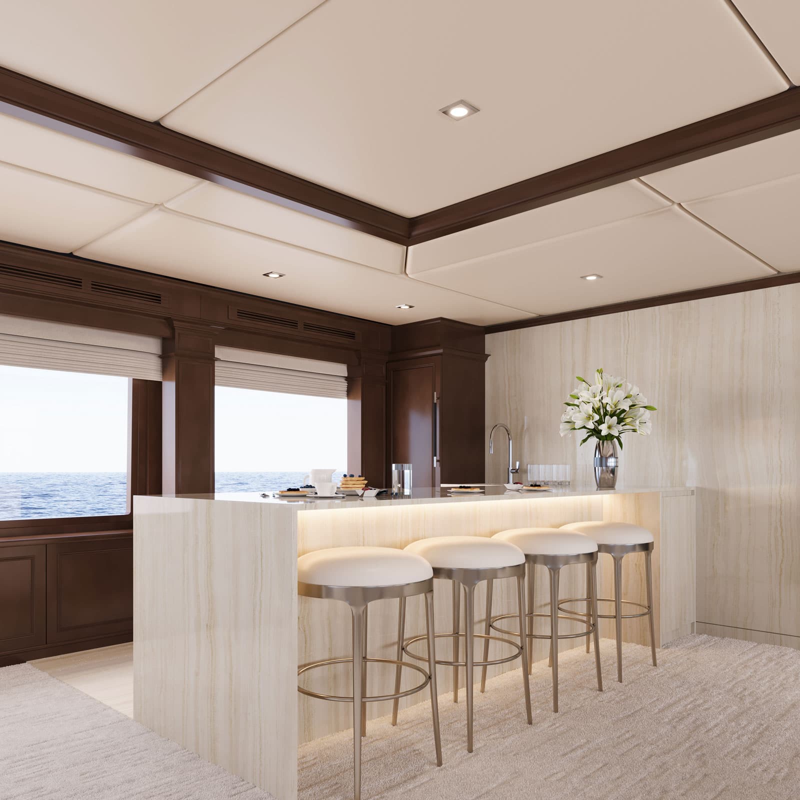 Mirabella Yacht Interior Design - Mirabella Yacht
