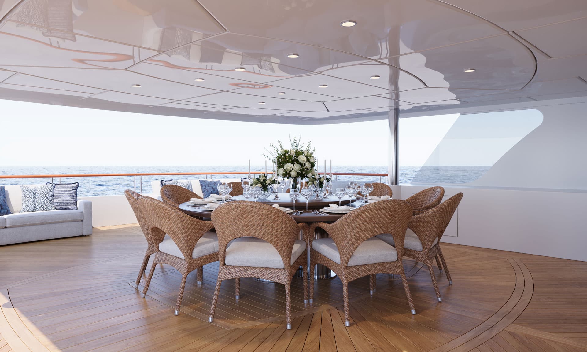 Mirabella Yacht Interior Design - Mirabella Yacht