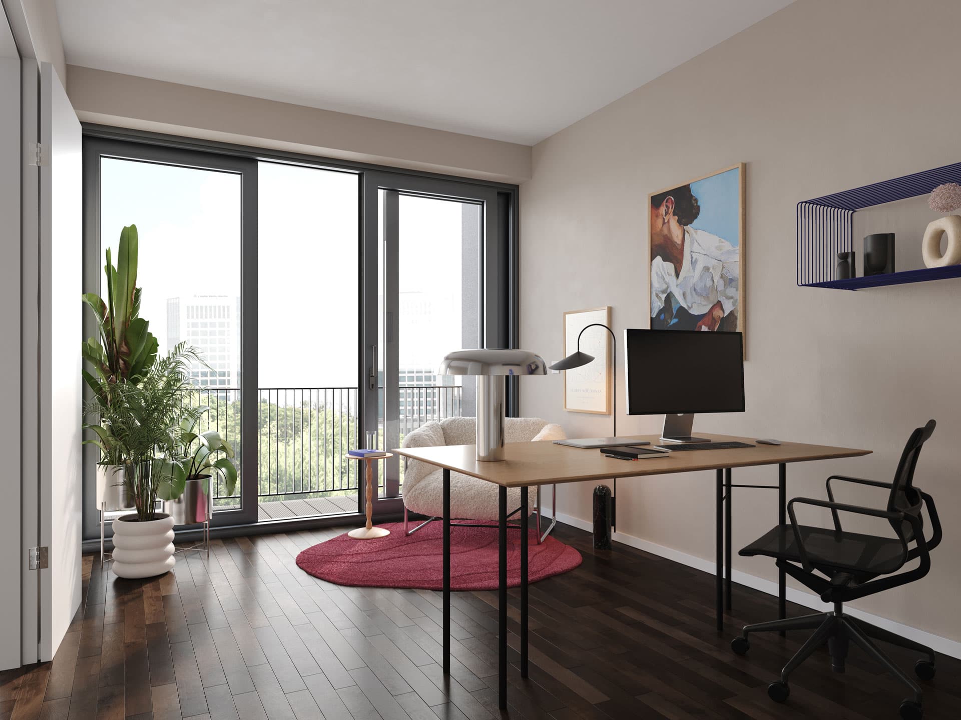 Berlin Home Office Contemporary Design - Berlin Home Office