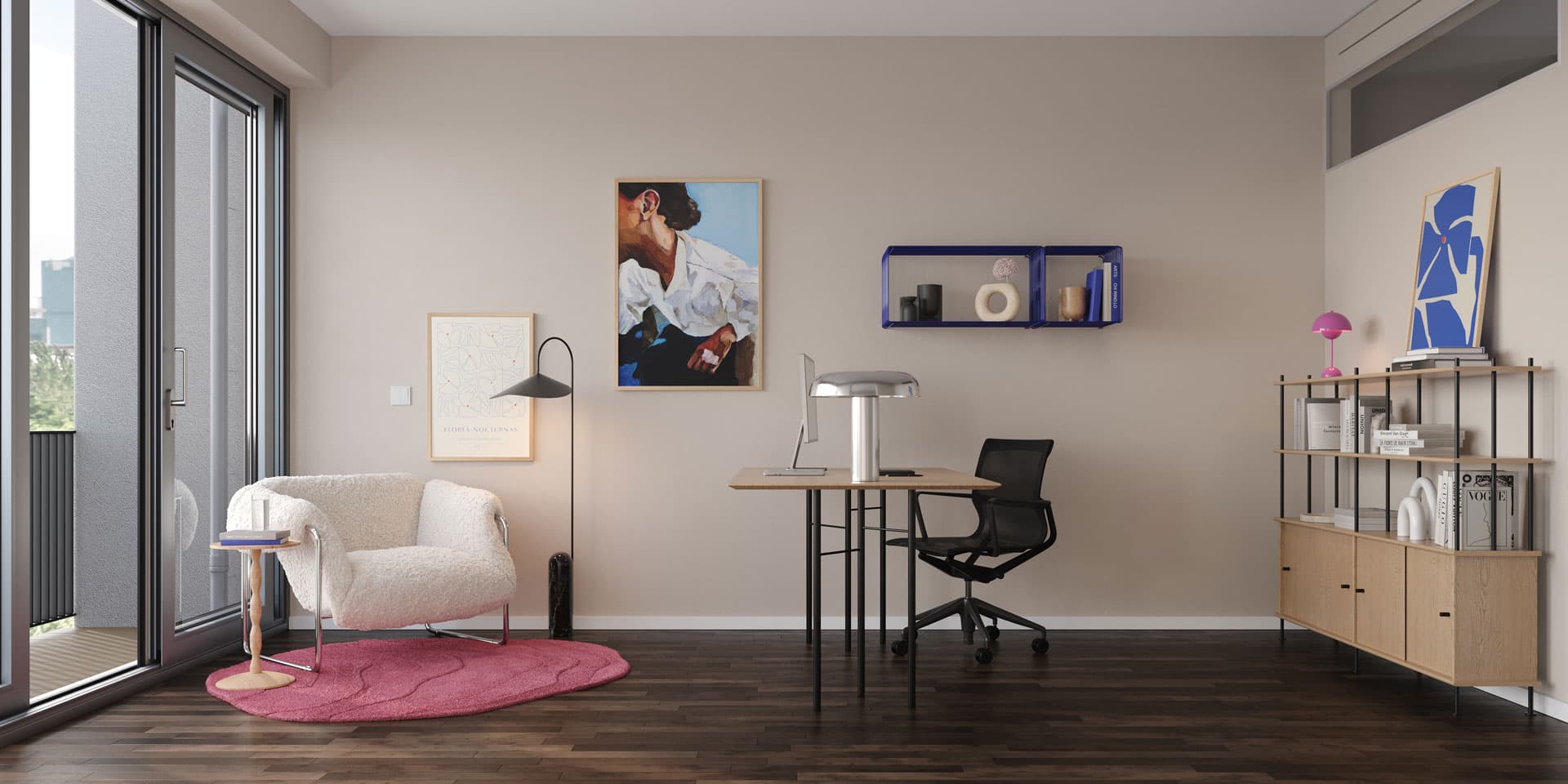 Berlin Home Office Contemporary Design - Berlin Home Office